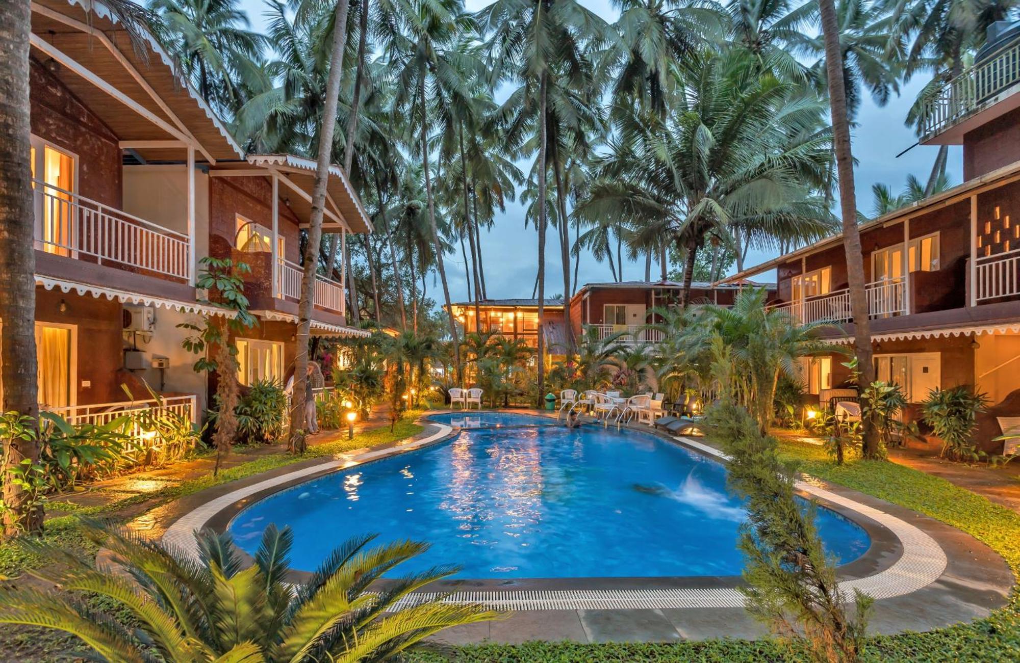 Skon Morjim Beach Resort By Orion Hotels Velha Goa Exterior foto