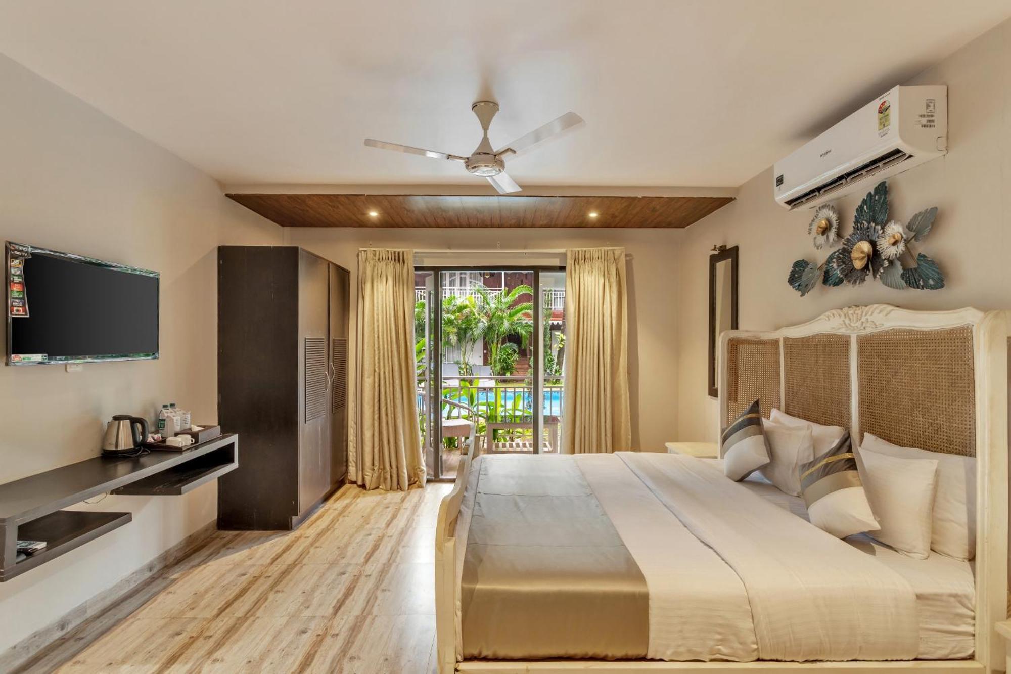 Skon Morjim Beach Resort By Orion Hotels Velha Goa Exterior foto